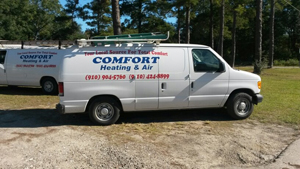 Comfort Heating & Air Inc Service Van